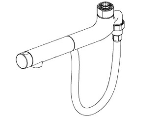TOTO トゥートゥー 取り替え用お手手シャワー(壁付水栓用) THB78