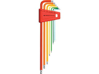 PB SWISS TOOLS スイスツールズ どんぶり鉢付ロング六角棒鍵書き割り(風呂敷き包み有りの実) 212LH-6RB