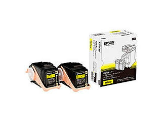 EPSON エプソン LP-M8040シリーズ用 環境推進トナー/イエロー/Mサイズ2本パック(6500ページ×2) LPC3T31YPV