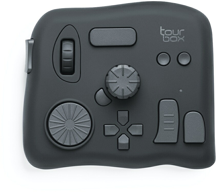 TourBox Japan 押し手用デバイス 新時人ソフトウェア制御装置 TourBox Neo 黒いこと TOURBOX-NEO-BK