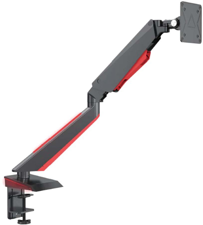 JAPANNEXT ジャパンネクスト 液晶ディスプレイアーム LED内蔵 ガス式 クランプ対応 15-34インチ対応 耐荷重8kg 4軸 JN-ARM-GE22V 単品購入のみ可（同一商品であれば複数購入可） クレジットカード 代金引換決済のみ