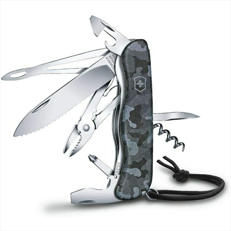 VICTORINOX ビクトリノックス スキッパーネイビーカモフラージュ#0.8593.W942
