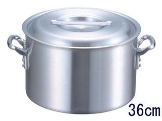 EBM 江部松商事 ＥＢＭ 軽銀 労働者階級料理人 半寸胴鍋 ３６珊