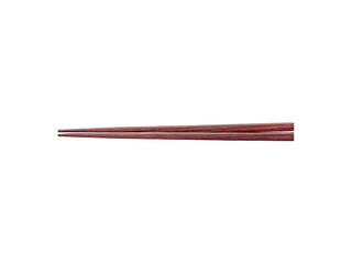 TOUHOKU トーホク 天然強化箸　滑り止め仕様(１０膳入) ２２．５cm　朱面
