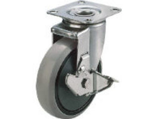 YUEI CASTER ユーエイ キャスターステンレス鋼製S付自在車 150径ナイロンホイルウレタン拷問台 SUS-GUJ2-150S