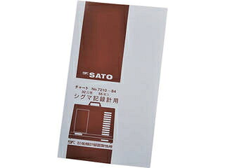 skSATO 佐藤計量器製作所 記録紙 シグマ2型温湿度計用32日 普通紙(7210-84)