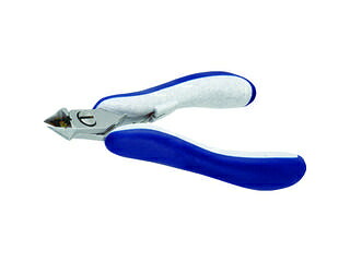 ideal-tek イデアルテック ESD精密ニッパ タングステン先細リリーブ形 フルフラッシュ刃 120mm ES542TX-CR-BGO-IT