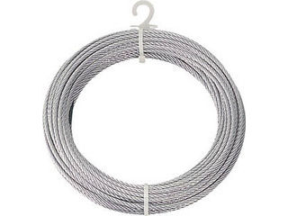 TRUSCO トラスコ中山 メッキ付ワイヤーロープ Φ9mmX30m CWM-9S30 7,069円