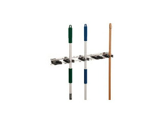 TERAMOTO/テラモト ステンモップハンガーTI壁掛式(5本掛) CE-491-005-0