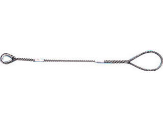 TRUSCO トラスコ中山 Wスリング Bタイプ 片端シンブル入り 12mmX2m GRB-12S2