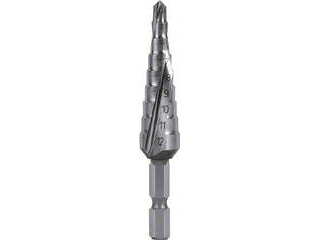TRUSCO トラスコ中山 六角軸ステップドリル 2枚刃 5～19mm TSDS19