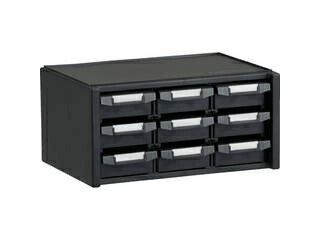 TRUSCO トラスコ中山 導電性マスターBOX 342X241XH168 引出3列3段 BD-900N