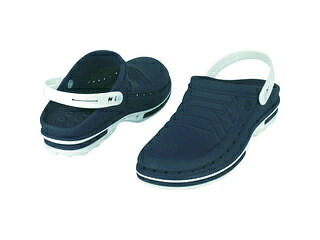 WALKEMORE/ウォークモア WOCK CLOG ネイビー 23.5～24.0cm オートクレーブ対応134℃ 10004362-3738