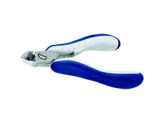 ideal-tek イデアルテック ESD精密ニッパ 長円形 大 フルフラッシュ刃 120mm ES5152-CR-BG-IT