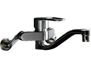 LIXIL リクシル INAX キッチン壁付シングルレバー混合水栓 RSF-863Y|ムラウチ