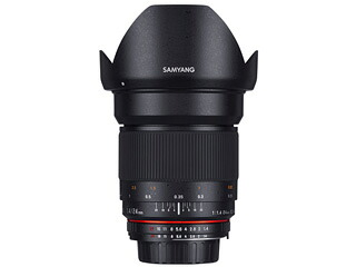 ※メーカー在庫僅少の為、納期にお時間がかかる場合があります。 SAMYANG サムヤン 24mm F1.4 ED AS IF UMC ニコンF（AE）用 ※受注生産のため、キャンセル不可