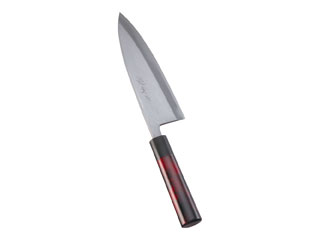 INTECKaneki インテックカネキ 歌舞伎調和庖丁　忠舟　出刃／１９．５ｃｍ　茜