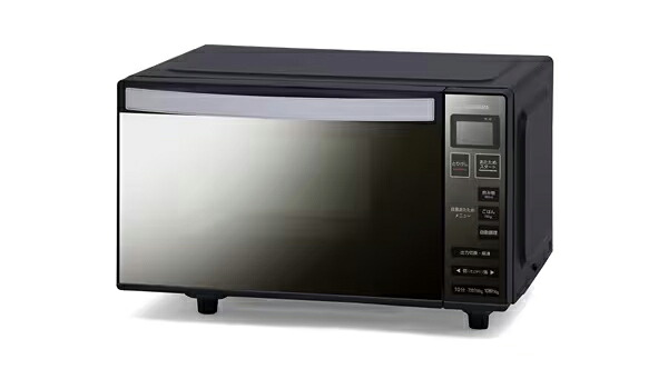 IRIS OHYAMA アイリスオーヤマ IMB-FM1805-B 黒いこと 単役立つこと鏡鑑領域 18L サイクル無償性 坦々たる庫内 鏡鑑玻璃調