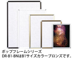 アルテ ポップフレーム B1 (ブロンズ) DR-B1-BN メーカー直送 同梱不可 カード決済のみ対応 沖縄・離島・届け並びに時間指定不可｜ムラウチ