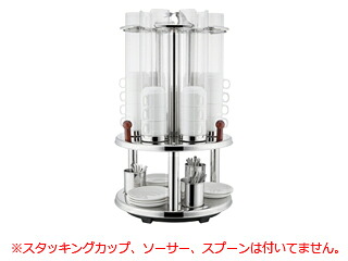 SUNNEX サンネックス ビッフェ用コーヒーカップ・ソーサースタンドU09-1000|ムラウチ