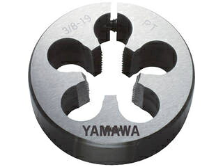 YAMAWA 弥満和製造所 管用テーパねじ用ソリッドダイス D PT 1/4-19 38径 DPT-1/4