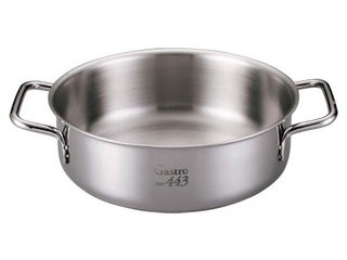 EBM 江部松商事 ＥＢＭ　Gastro　４４３　外輪鍋（蓋無）２４cm