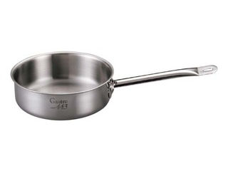 EBM 江部松商事 EBM Gastro 443 浅型片手鍋(蓋無)28cm 向い手付
