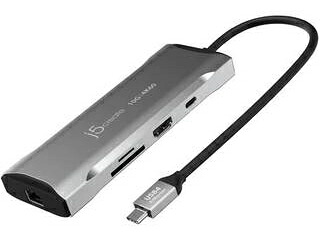 j5 create USB3.2 Gen2 4K60 9in1マルチアダプター JCD393