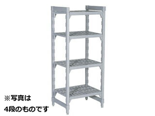 CAMBRO キャンブロ 【代引不可】４６０ソリッド型　カムシェルビングセット／４６×１０７×Ｈ１６３cm　５段