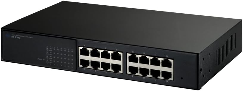 PLANEX プラネックスコミュニケーションズ 16ポート 10M/100M WEBスマートスイッチ SW-0016F2