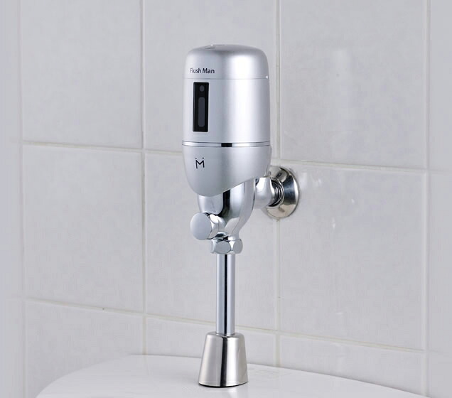 minamisawa ミナミサワ Flush Man/閃光電球マン 閃光電球弁膜式立ち小便腕っこき TOTO T60型 後後ばらい手合い FM6T-S