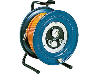 HATAYA ハタヤリミテッド ロータリー機構内蔵エアーリール 20m 内径φ6.5 ポリウレタンホース AH-20