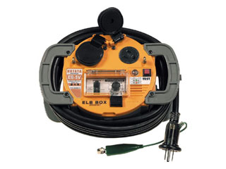 HATAYA ハタヤリミテッド 負荷電流値設定可変型ELBボックス 電線5m EB-5V