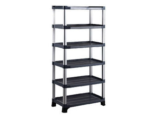 Trust 企業連合 【代引不可】企業連合 シェルビングセット ６段/3715 キッチン用品・食器・調理器具-業務用厨房ラック-業務用厨房機器・用品