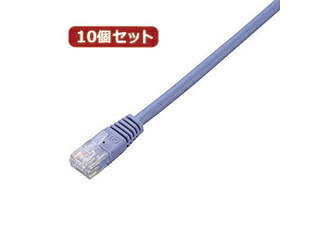 ELECOM エレコム 【10個書き割り】 エレコム Cat5e標準尺度ローカルエリアネットワーク有線テレビ LD-CTN/BU3X10