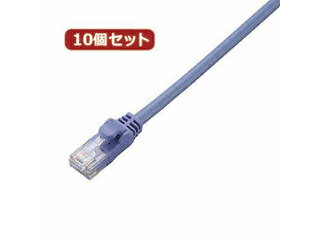 ELECOM エレコム 【10個仕掛ける】 エレコム Cat6判定基準ローカルエリアネットワーク有線テレビ LD-GPN/BU5X10
