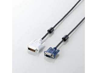 ELECOM エレコム 5個仕掛ける エレコム DVI-D-Sub15いの一番うつり変わり有線テレビ CAC-DVA15BKX5