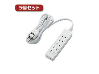 エレコム 【5個書き割り】エレコム ワット数水道栓 T-S02-2630WH T-S02-2630WHX5