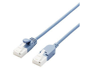 ELECOM エレコム 【5個書き割り】 エレコム スイングコネクタローカルエリアネットワーク有線テレビ(Cat6A標準尺度) LD-GPATSW/BU50X5