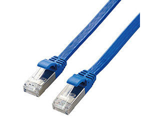 ELECOM エレコム 【5個仕掛ける】 エレコム Cat7 ローカルエリアネットワーク有線テレビ LD-TWSF/BU2X5