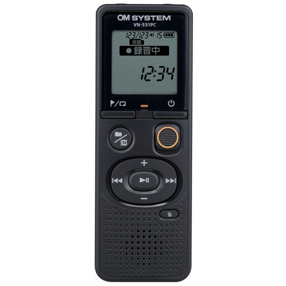 OM SYSTEM オーエムシステム VN-551PC ICレコーダー Voice-Trek 4GB