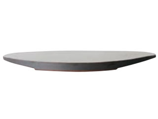 YUKI 瓦食器 FLAT PLATE 300 (平皿 丸)|ムラウチ