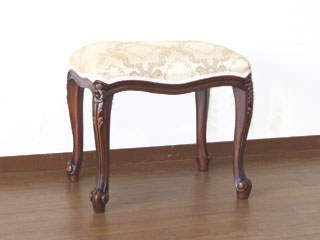 【送料込】クロシオ フランシスカ スツール ブラウン 完成品 アンティーク 猫脚 フランシスカ スツール | 株式会社クロシオ｜クロシオ