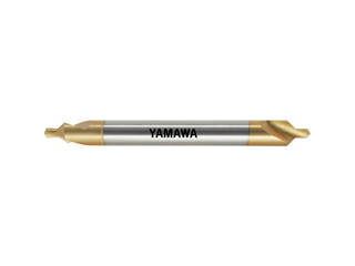 YAMAWA 弥満和製作所 ロングシャンクコーティング強ねじれ溝A形90°センタ穴ドリル CE-QL V L150 5X90°X12 CE-QL-V-L-150-5X12
