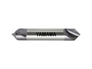 YAMAWA 弥満和製作所 超硬ポイントドリル PE-90° C-PE-Q V 6X2X90° C-PE-Q-V-6X2