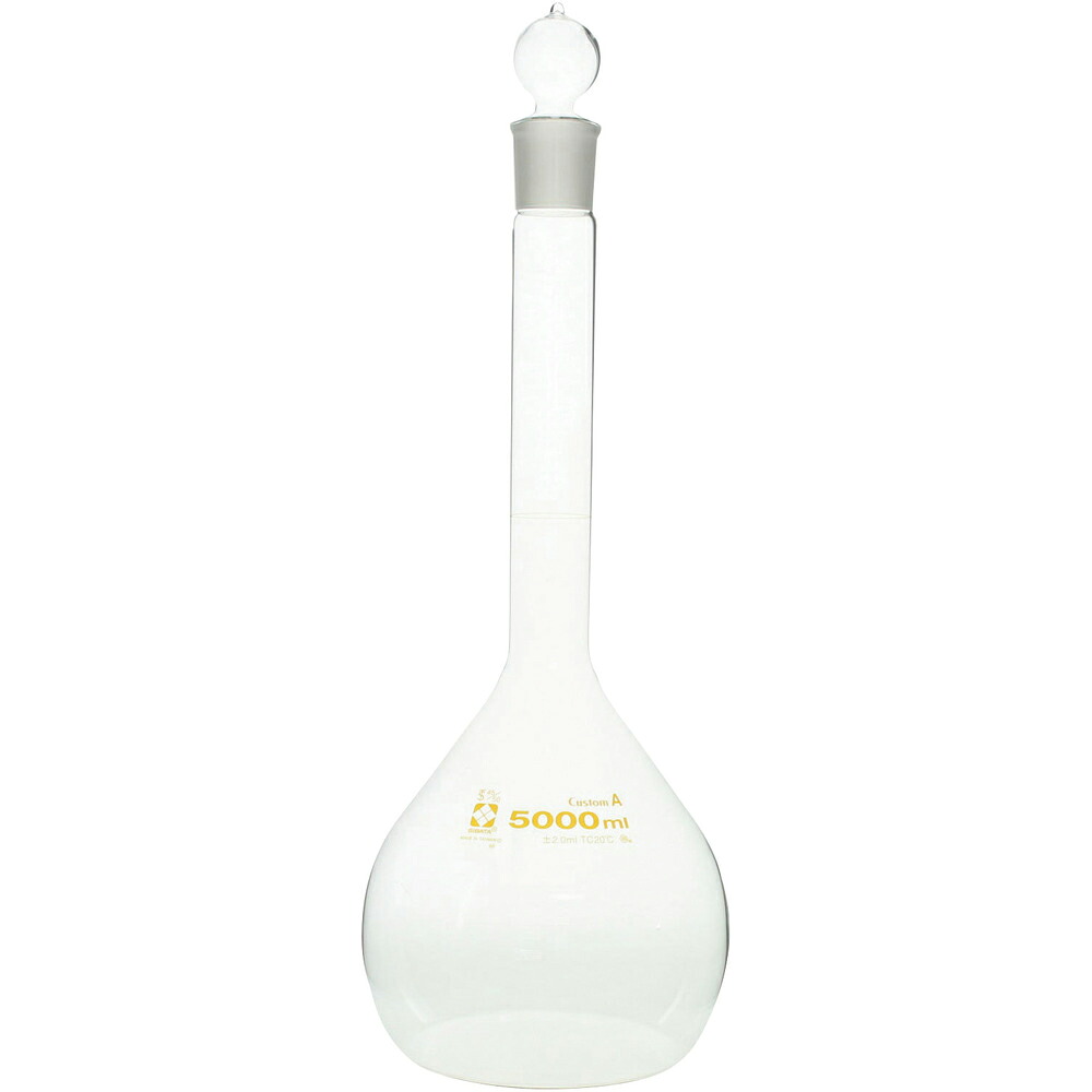 SIBATA 柴田科学 メスフラスコ カスタムA 5L 026050-50001 26,300円