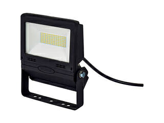 NICHIDO 日動工業 LED投光器 常設用フラットライト30W 黒 LJS-FH30D-BK-50K 22,549円