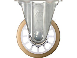 HAMMER/ハンマーキャスター SUS 低床式重荷重用 固定 ウレタンB車75mm 540SSR-BAU75