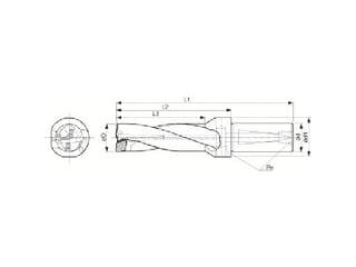 KYOCERA/京セラ マジックドリル DRZ型用ホルダ 加工深さ3&times;DC S25-DRZ165495-06｜ムラウチ
