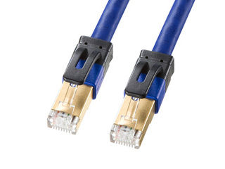 SANWA SUPPLY サンワサプライ カテゴリ7A LANケーブル ブルー 15m KB-T7A-15BL|ムラウチ